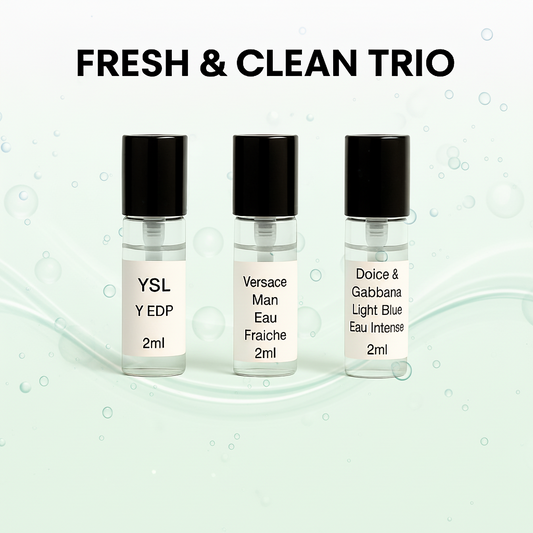 Fresh & Clean Trio (2ml Travel Size)
